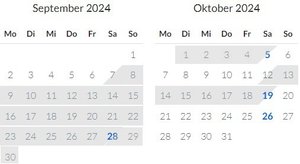 September-October 2024